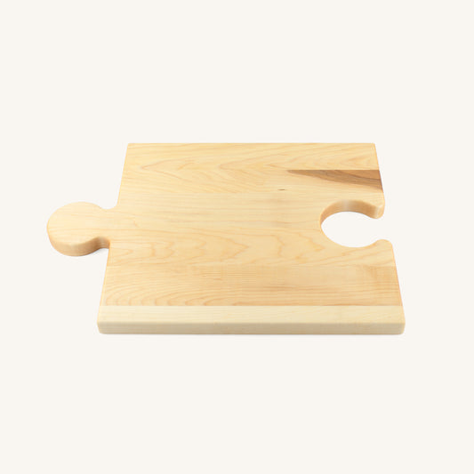 Pieza de rompecabezas de madera