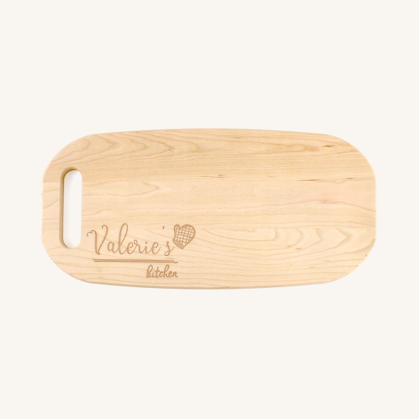 Bandeja para Charcutería de Madera con Asa