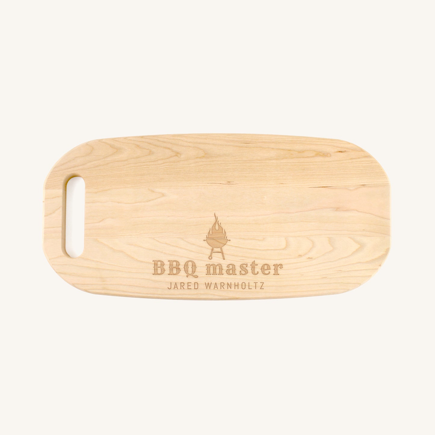 Bandeja para Charcutería de Madera con Asa