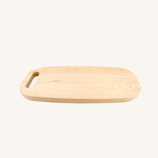 Bandeja para Charcutería de Madera con Asa