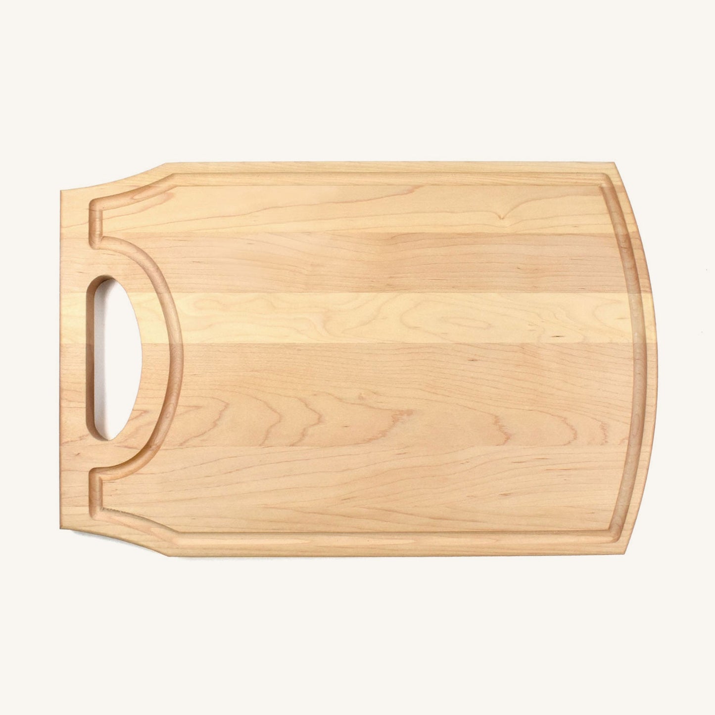 Large Wood Cutting Board with Handle and Mother's Day Designs