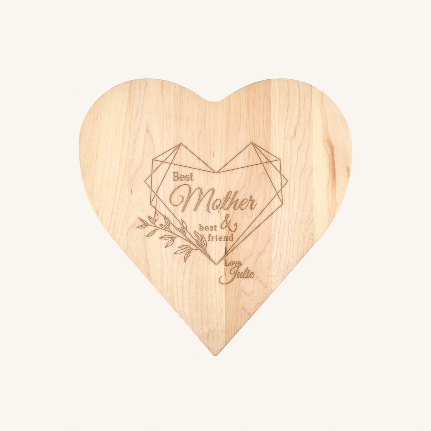 Novelty Heart Shaped Cutting Board