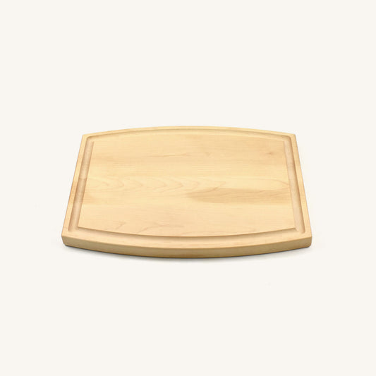 Arched Wood Cutting Board with Juice Groove
