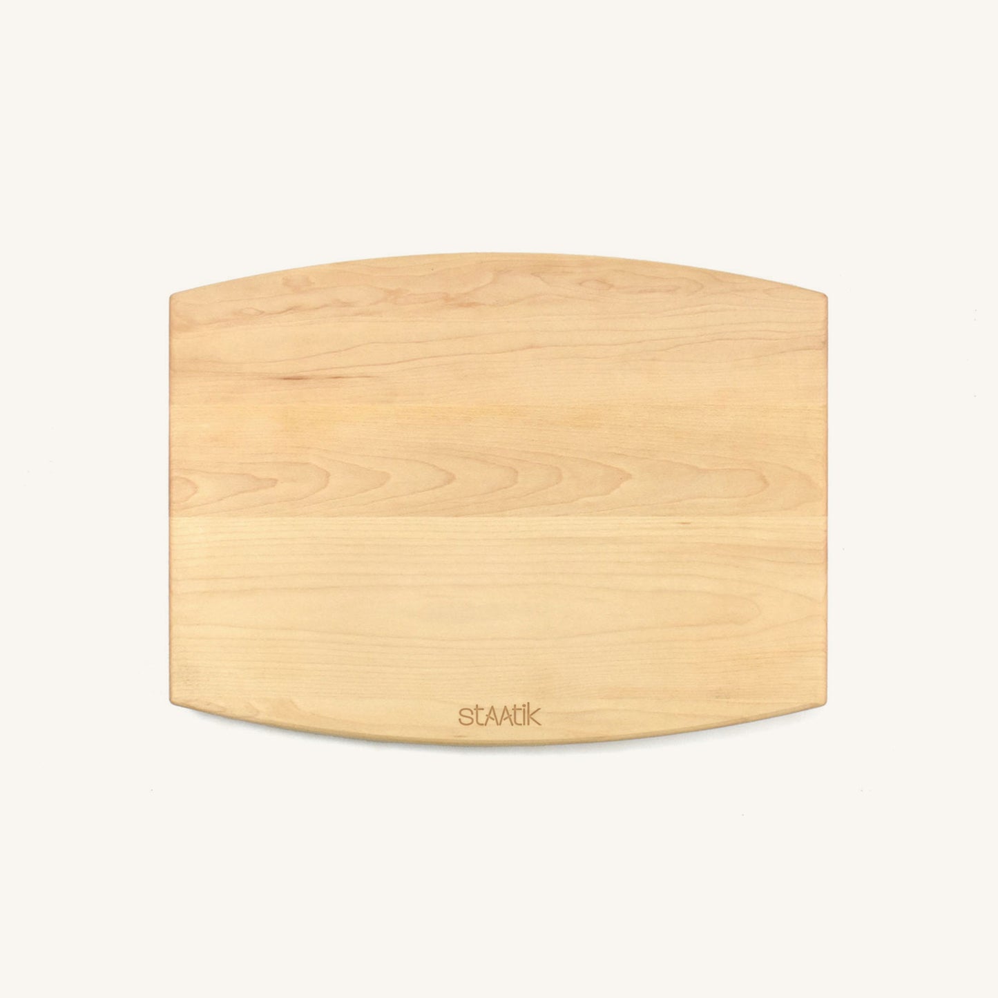 Arched Wood Cutting Board with Juice Groove