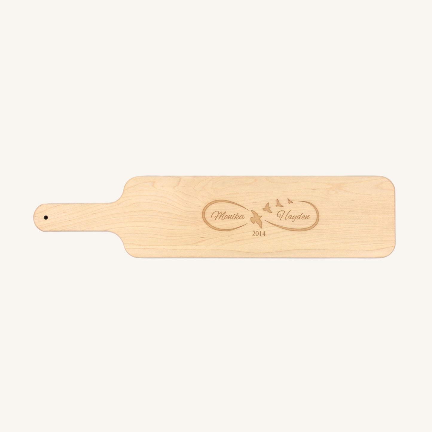 Tabla de cortar de madera baguette
