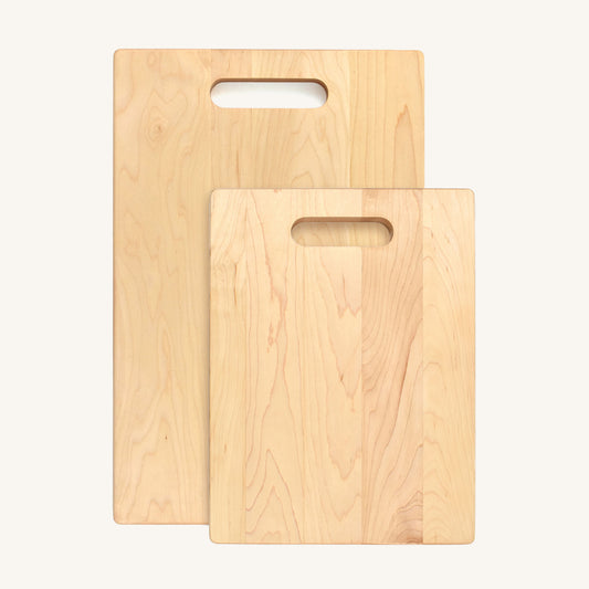 Paquete de tablero con mango de madera mediano y grande