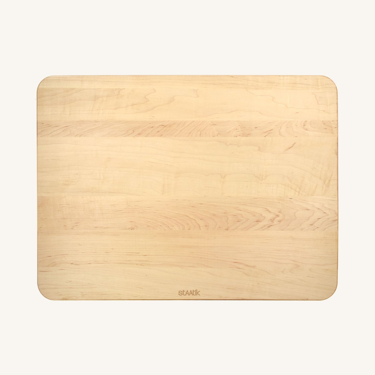 Large Flat Grain Butcher Board with Juice Groove