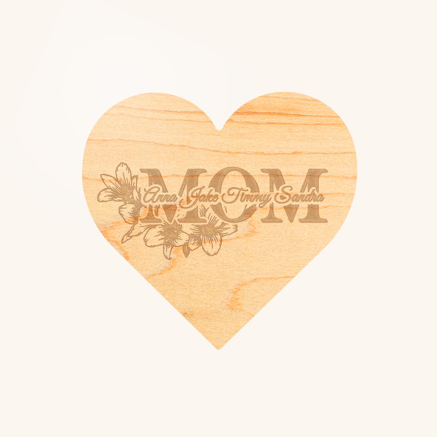 Heart Shaped Coaster (Sets of 4)