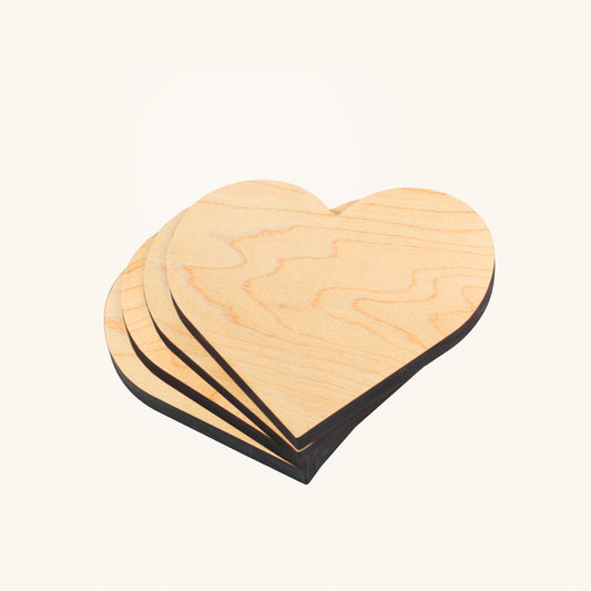 Heart Shaped Coaster (Sets of 4)