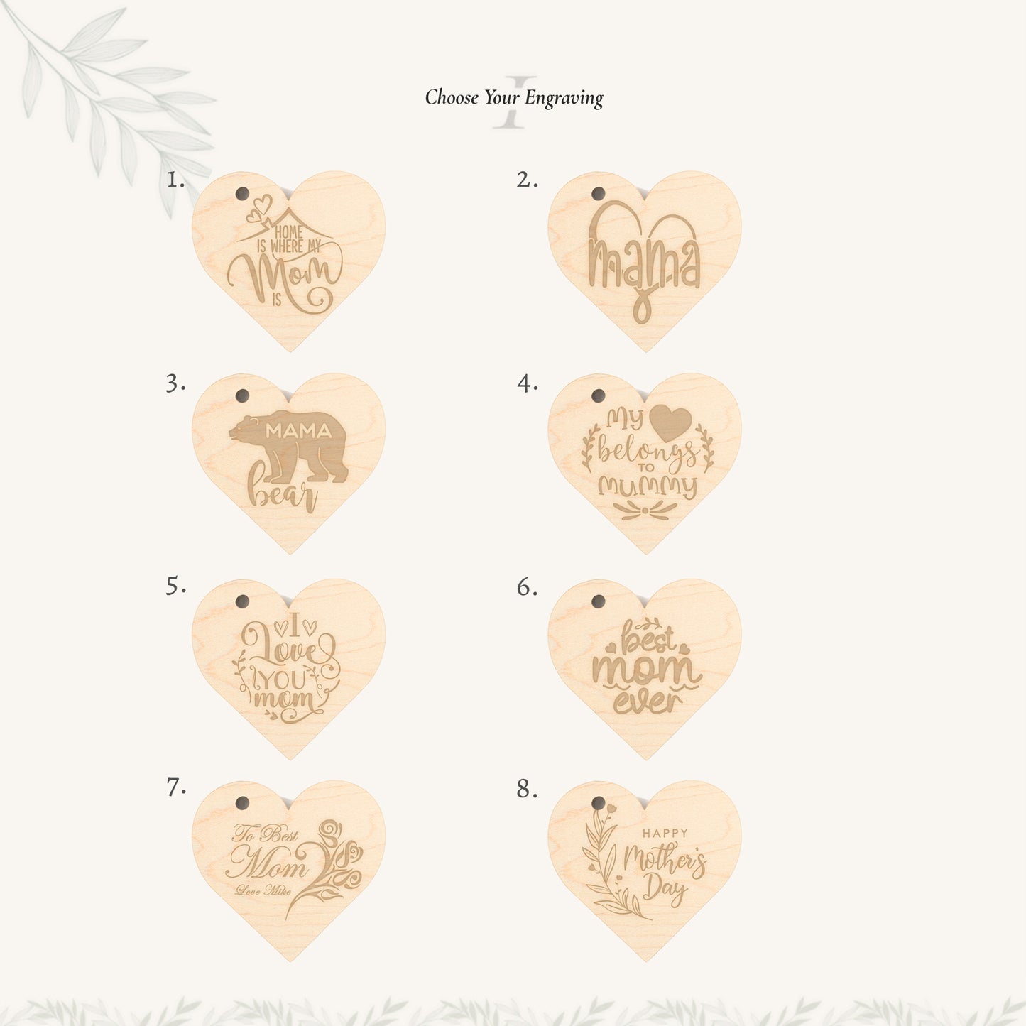 Heart Shaped Keychain