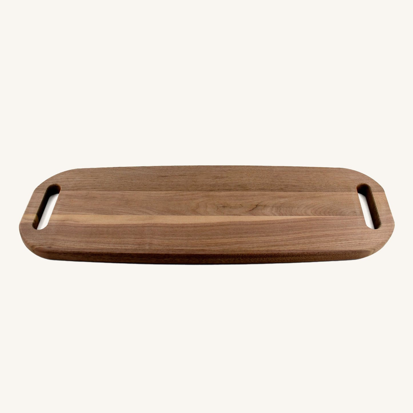 Wood Serving Tray with Handles on Both Ends with Mother's Day Designs