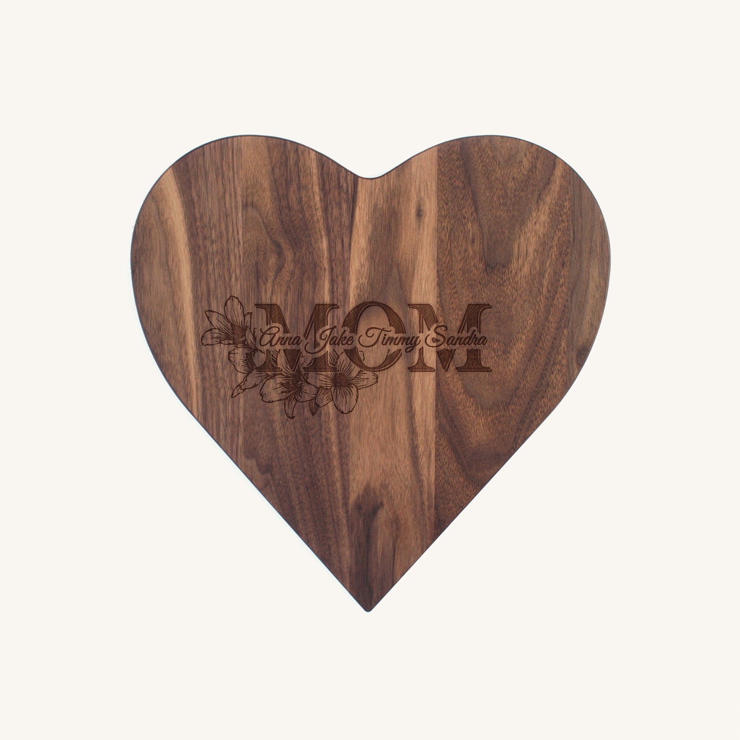 Novelty Heart Shaped Cutting Board