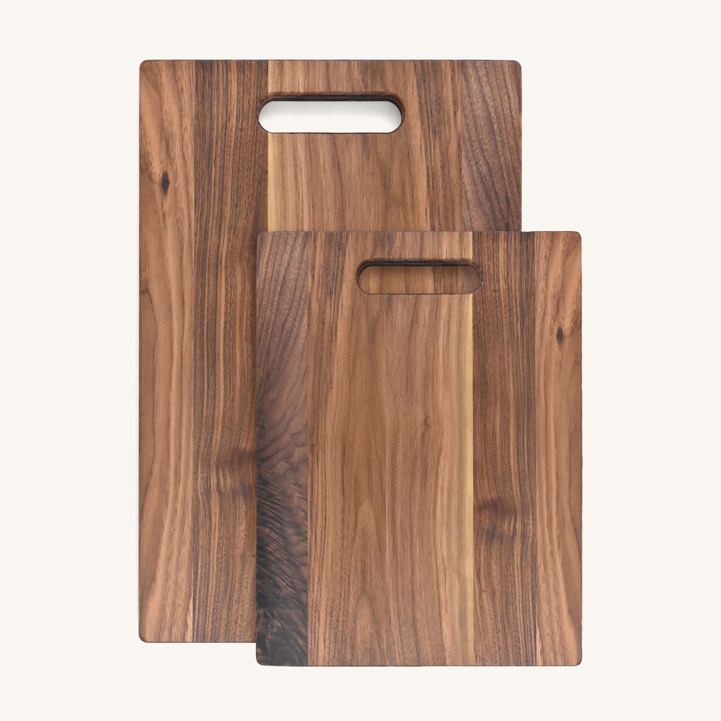 Paquete de tablero con mango de madera mediano y grande