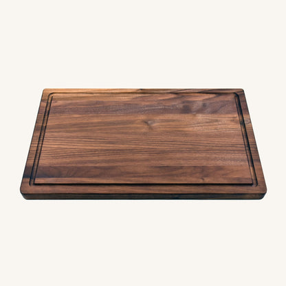 Large Cutting Board with Rounded Edges and Juice Groove