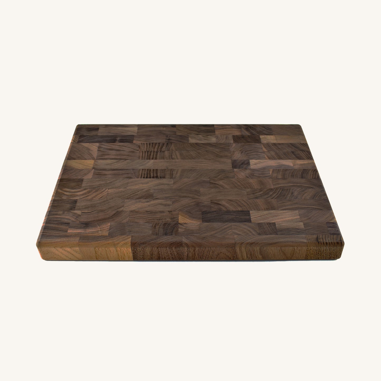 Bloque de carnicero de fibra final con muescas en el mango lateral