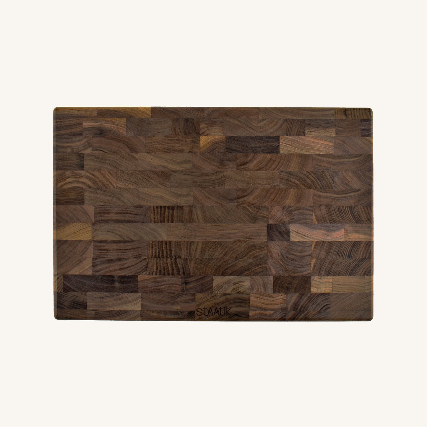 Bloque de carnicero de fibra final con muescas en el mango lateral