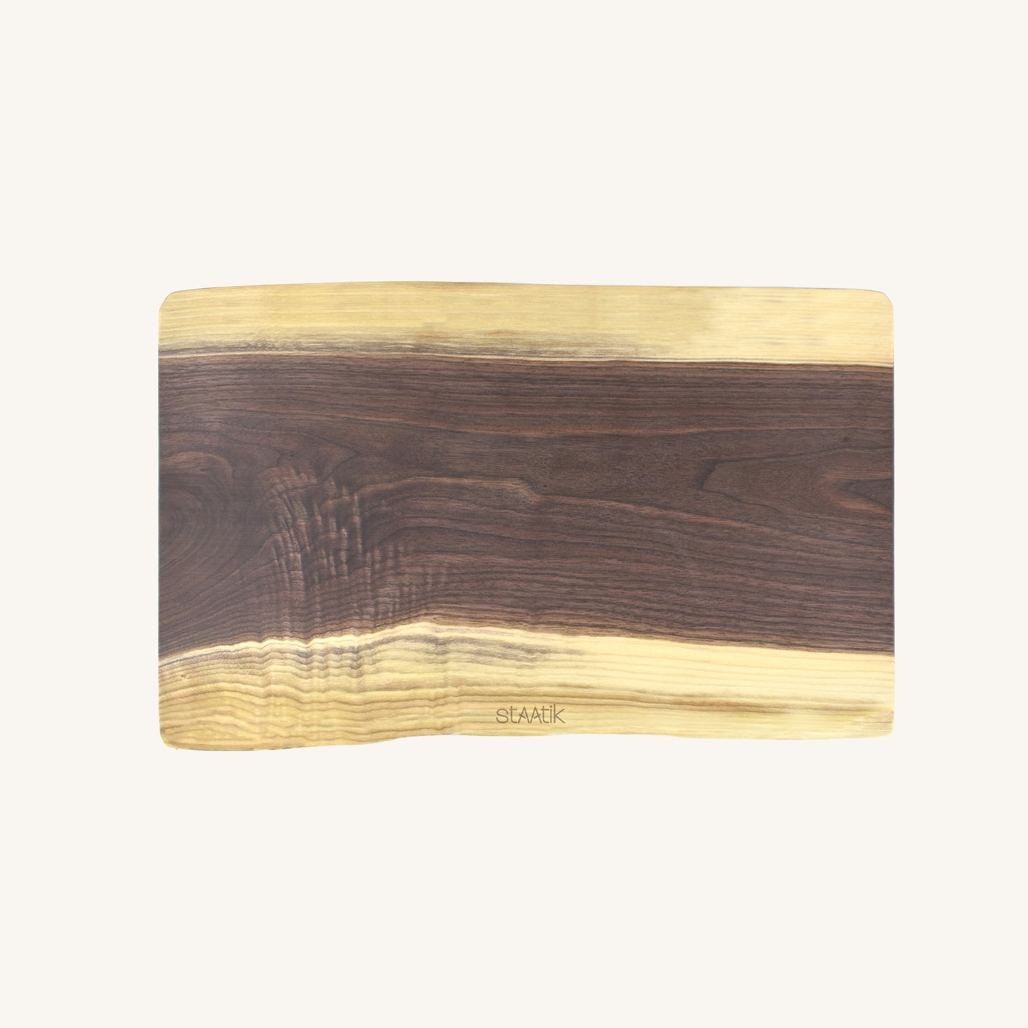 Tabla de charcutería artesanal Live Edge mediana