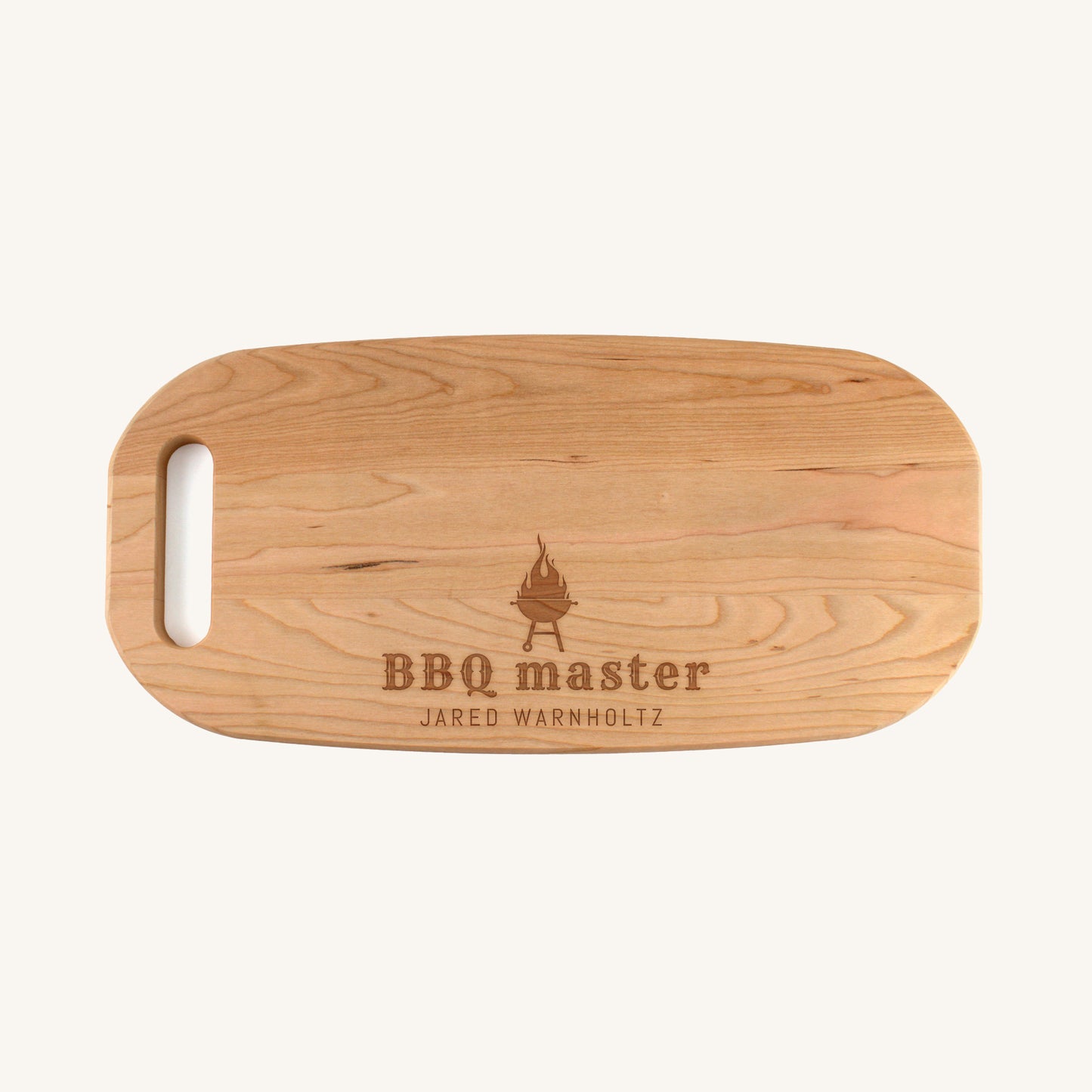 Bandeja para Charcutería de Madera con Asa