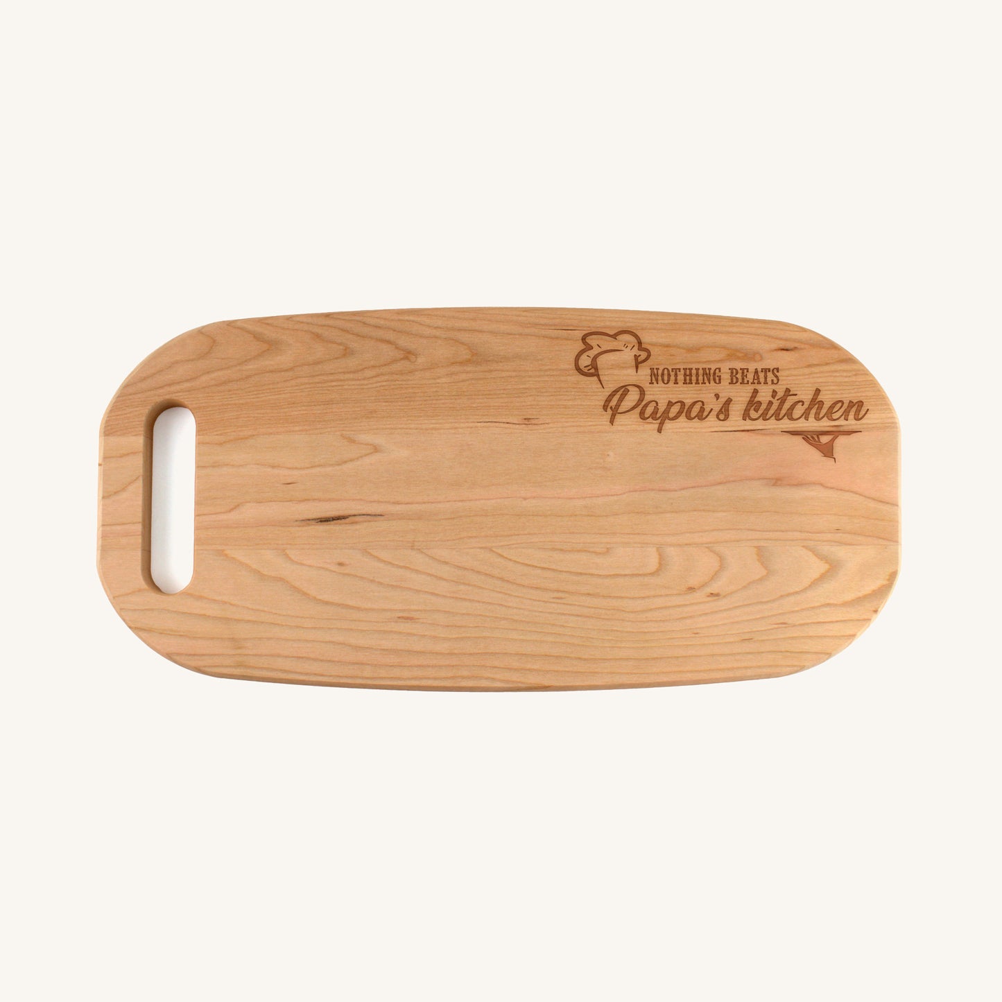 Bandeja para Charcutería de Madera con Asa