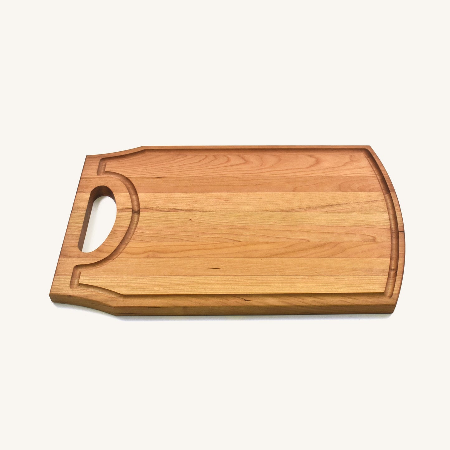 Large Wood Cutting Board with Handle and Mother's Day Designs