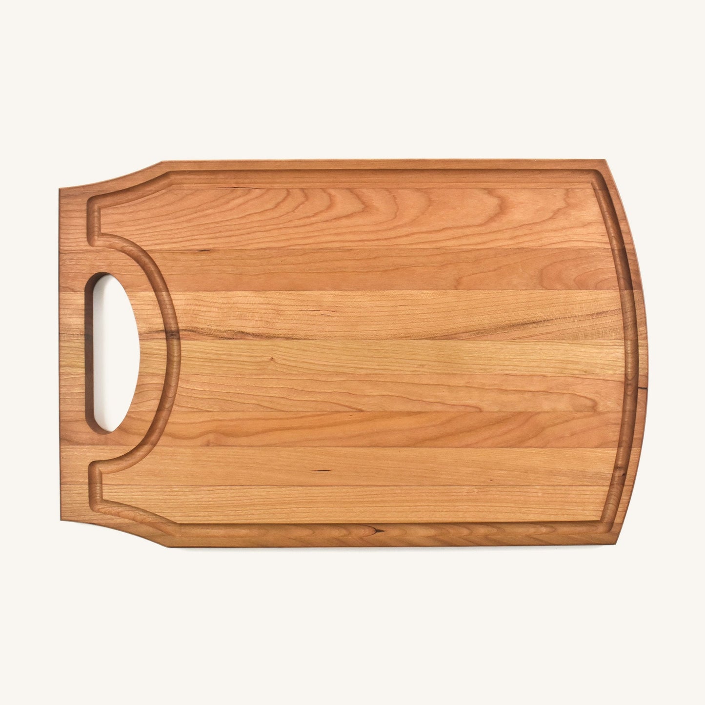 Large Wood Cutting Board with Handle and Mother's Day Designs
