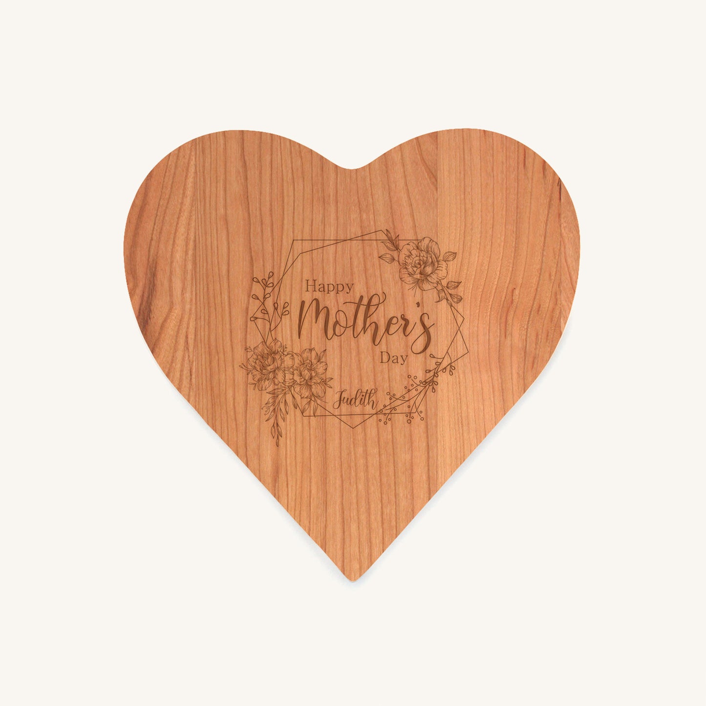 Novelty Heart Shaped Cutting Board