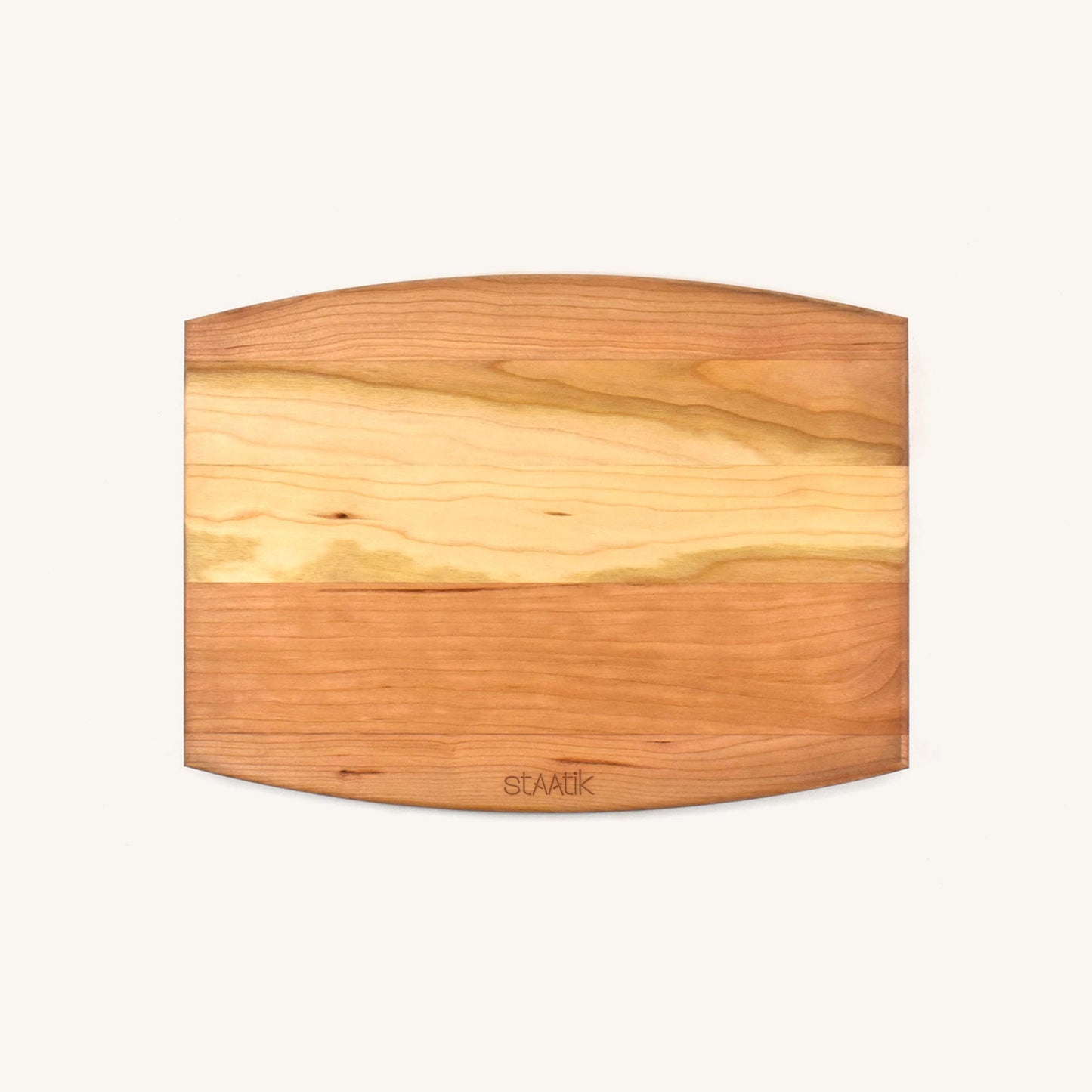 Arched Wood Cutting Board with Juice Groove