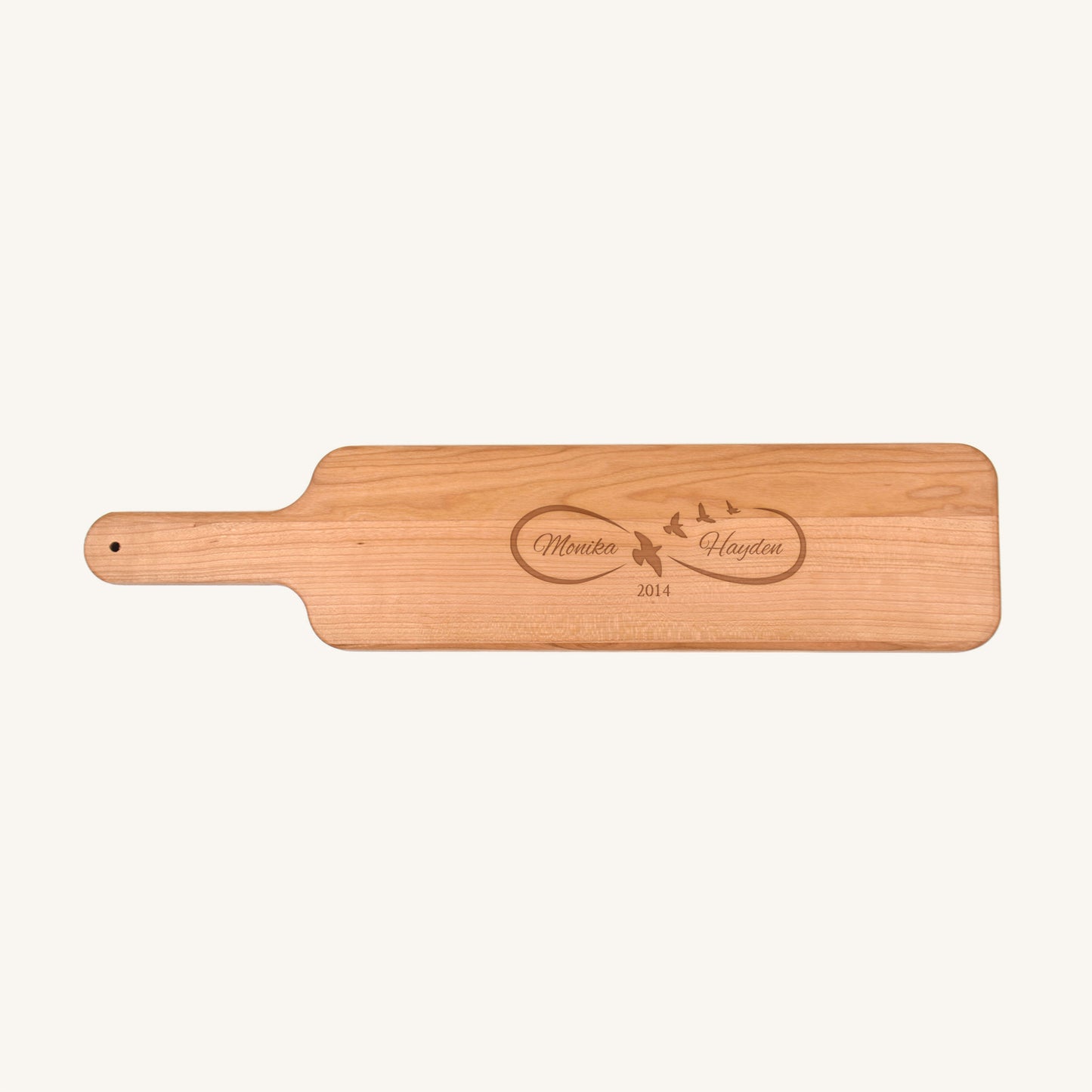 Tabla de cortar de madera baguette
