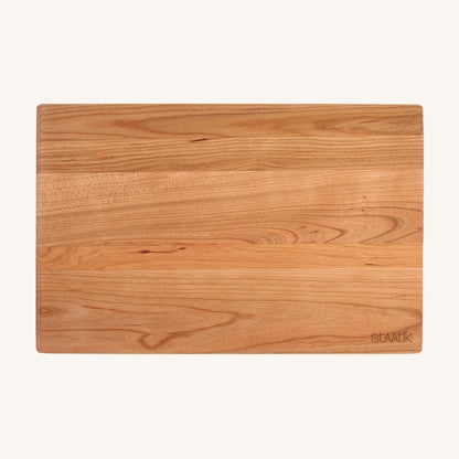Large Cutting Board with Rounded Edges and Juice Groove