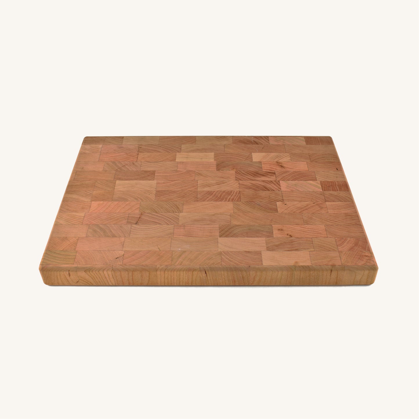 Bloque de carnicero de fibra final con muescas en el mango lateral