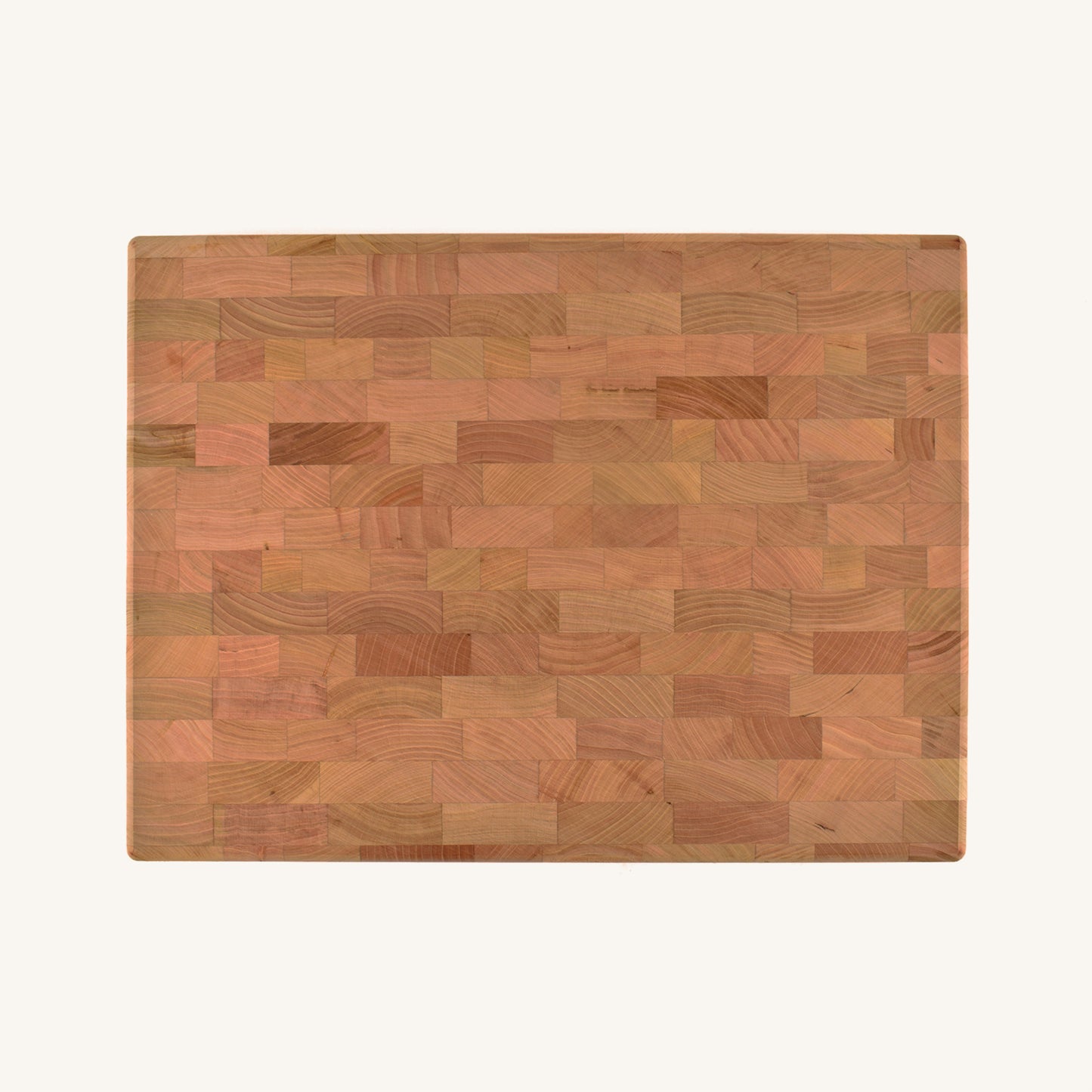 Bloque de carnicero de grano medio con muescas en el mango lateral