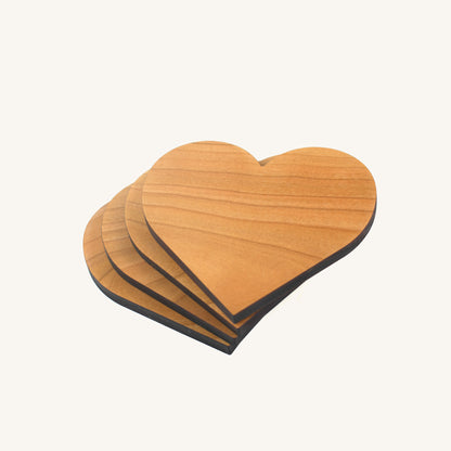 Heart Shaped Coaster (Sets of 4)