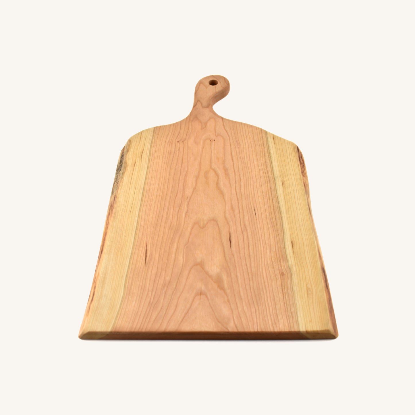 Grande planche de service en bois artisanal Live Edge