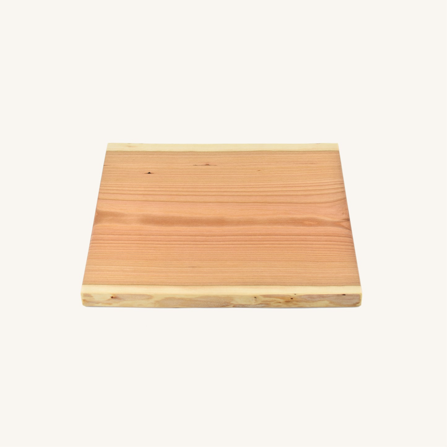 Small Live Edge Rectangular Wood Serving Board