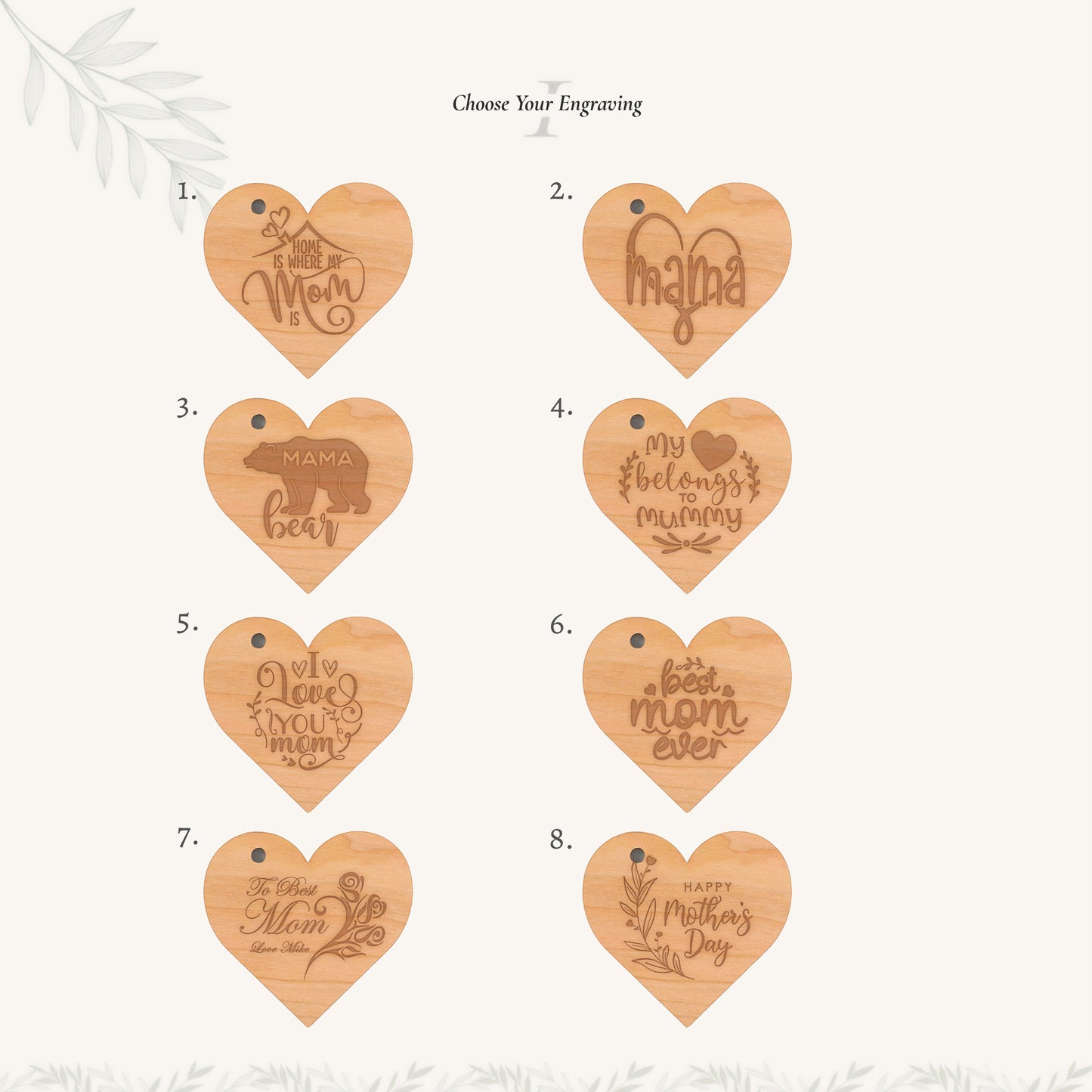 Heart Shaped Keychain
