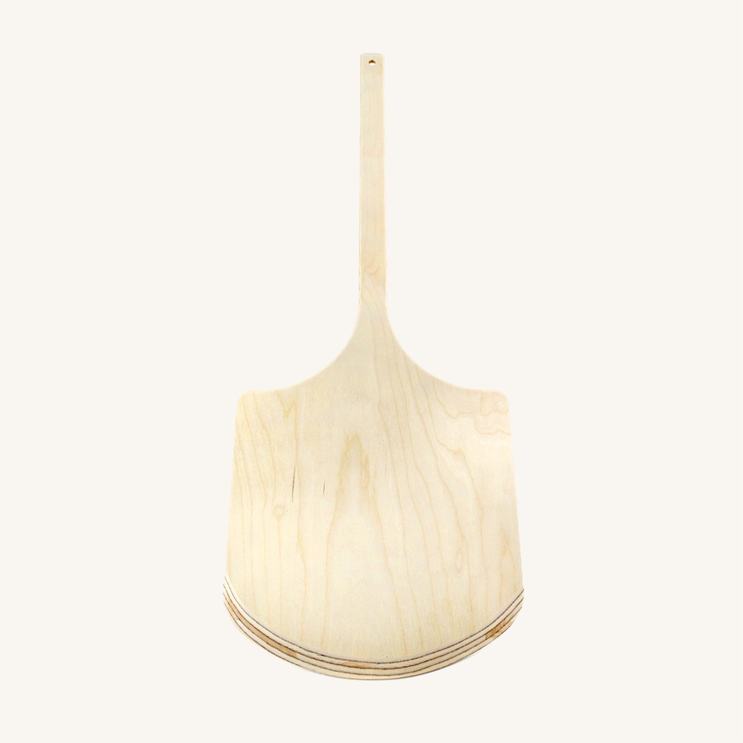 Cáscara de pizza grande de abedul báltico