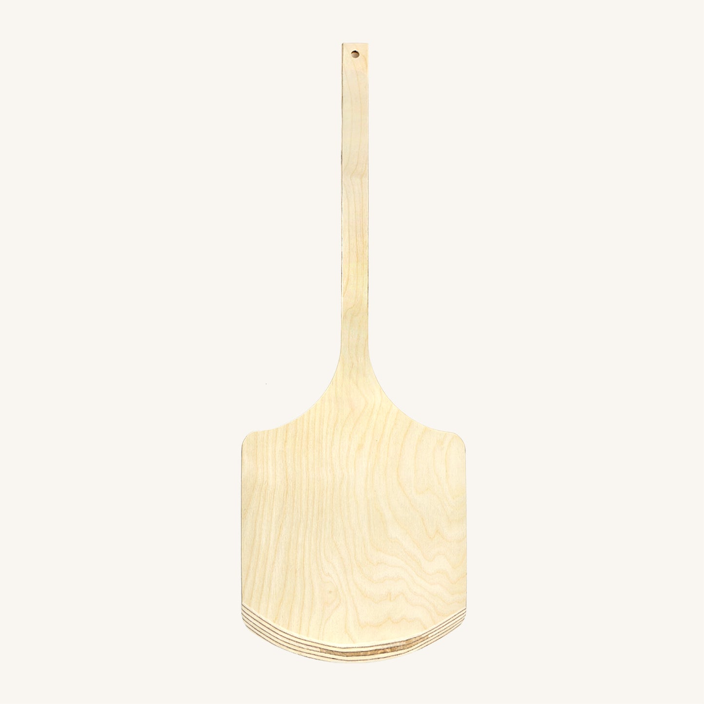 Cáscara de pizza grande de abedul báltico