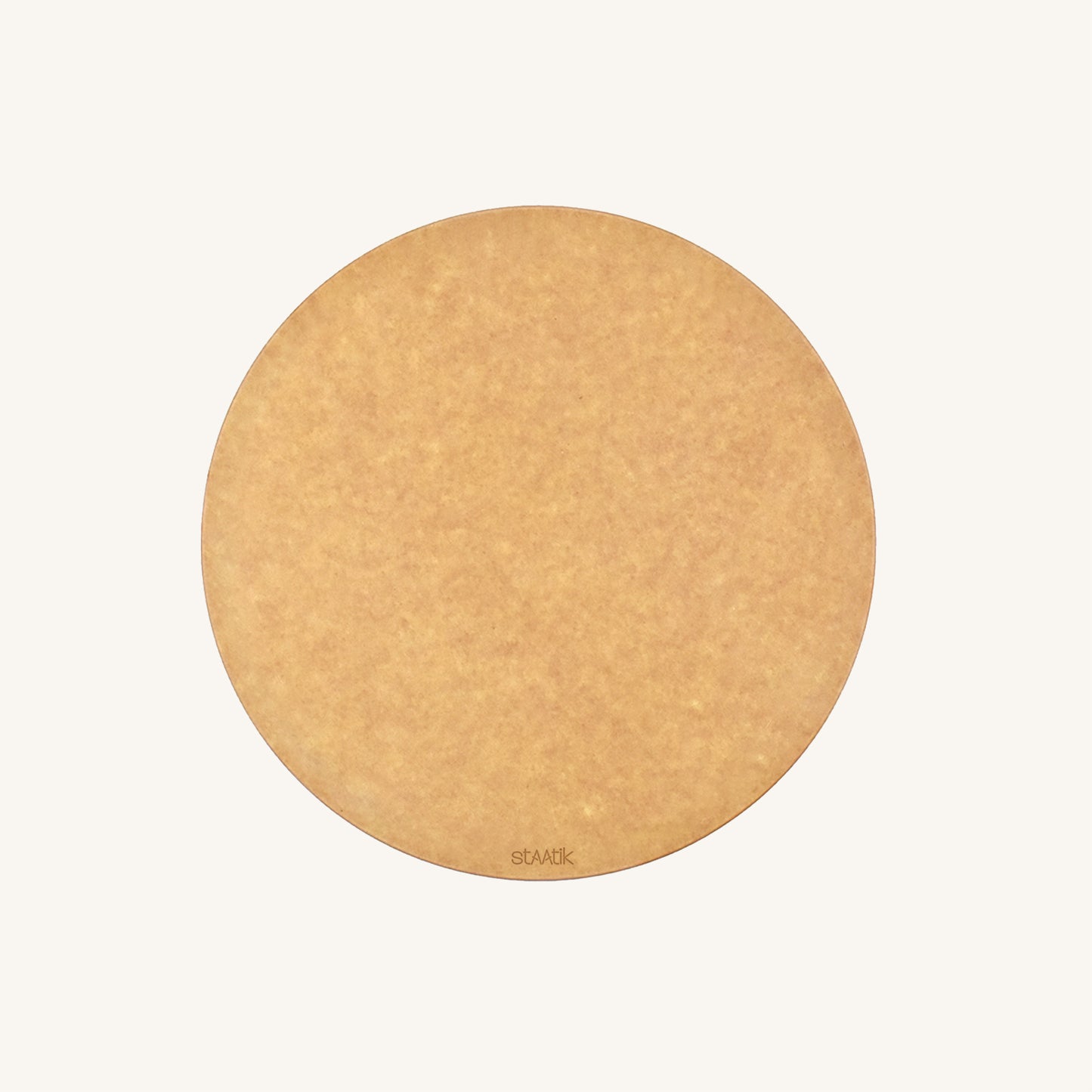 Tabla de cortar redonda apta para lavavajillas con ranura para jugo