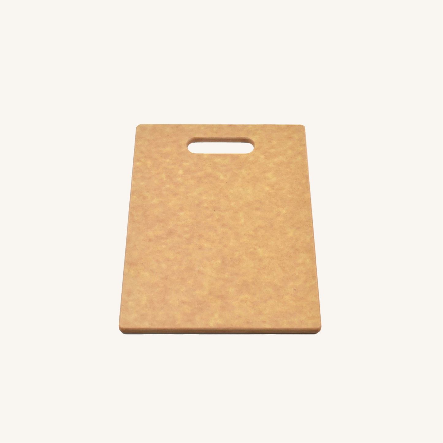 Planche à découper à mini poignée lavable au lave-vaisselle avec coins et bords arrondis