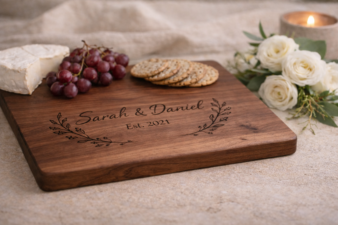 Why Personalized Wooden Boards Make Meaningful Wedding Gifts
