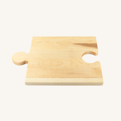 Pièce de puzzle en bois