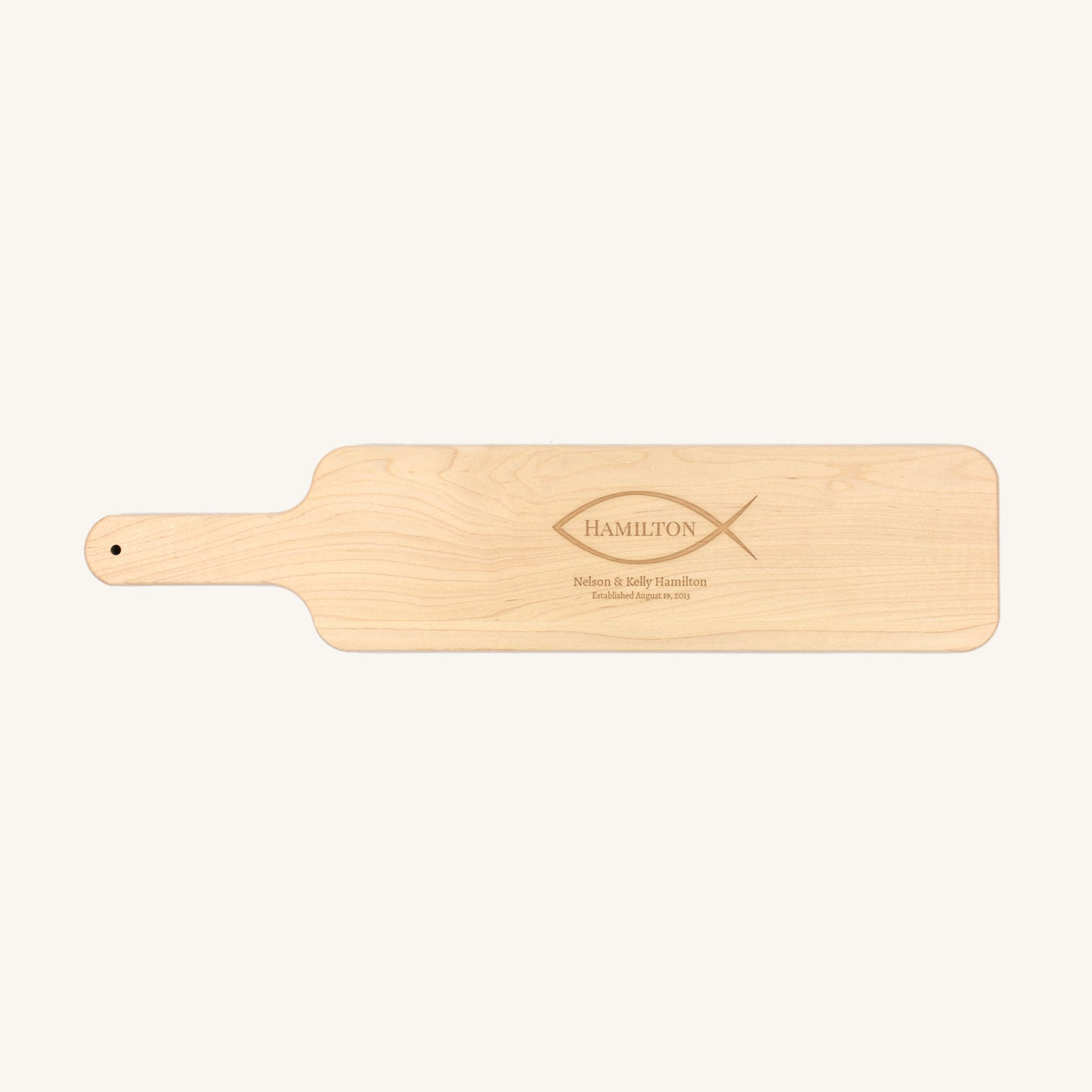 Planche à découper en bois baguette