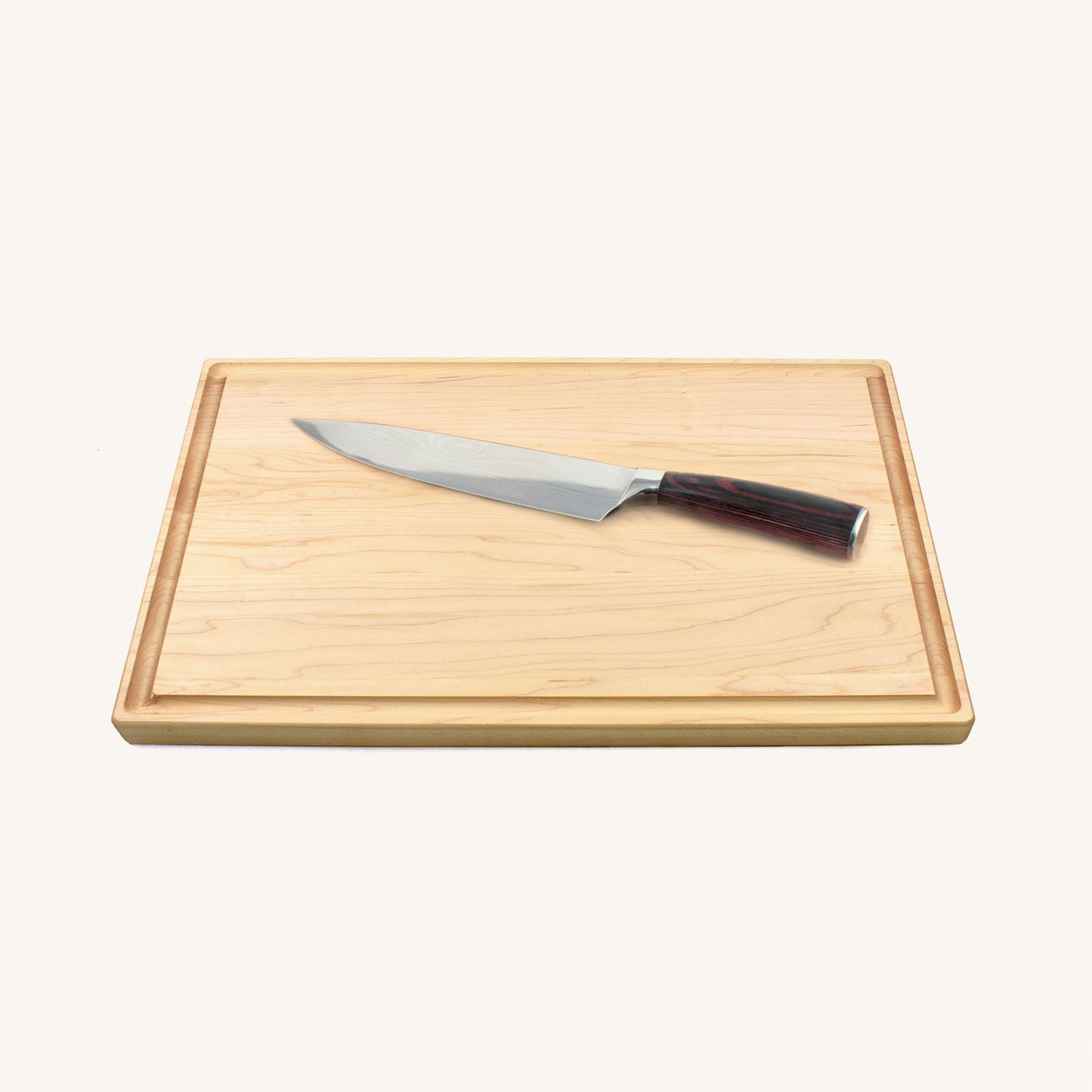 Bundle of Large Cutting Board with Chef Knife