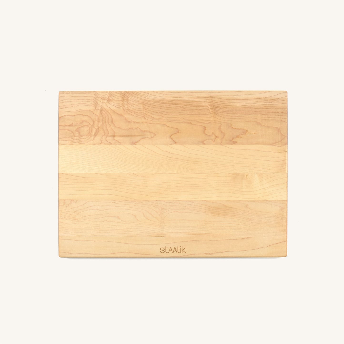 Wood Cutting Board with Rounded Corners and Edges