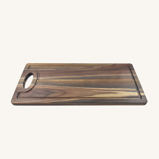 Large Wood Cutting Board with a Handle