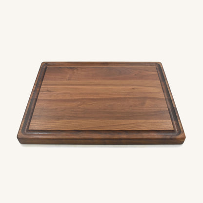 Flat Grain Butcher Board with Juice Groove