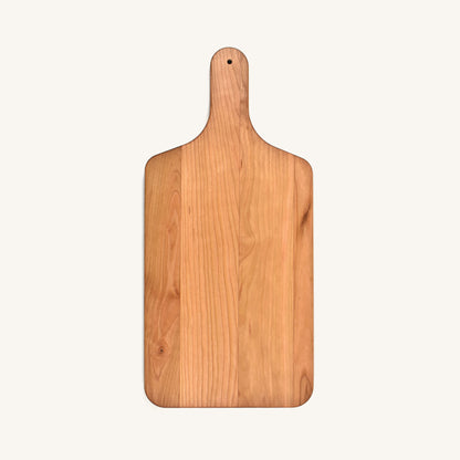 Planche à découper en bois avec poignée de 4 pouces