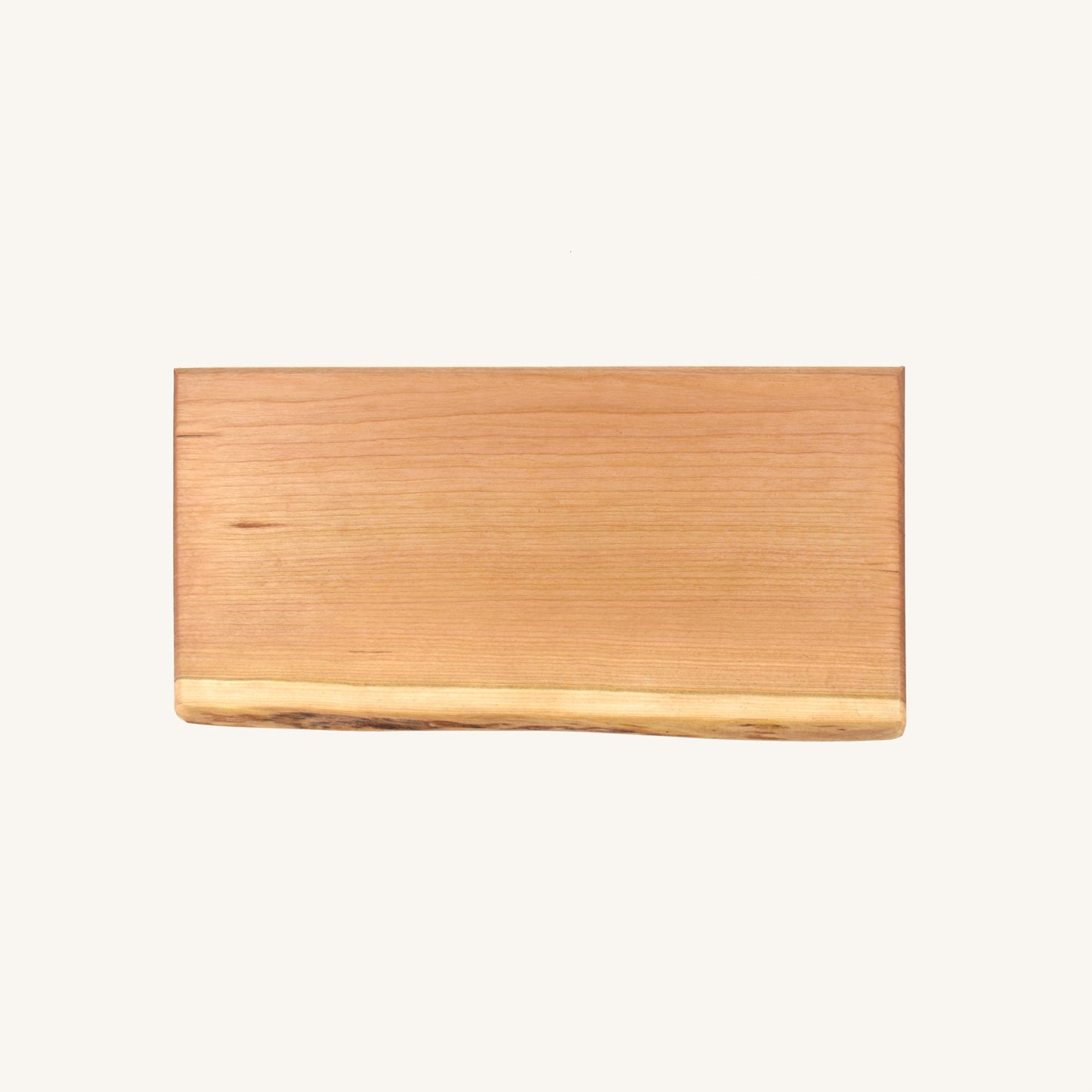 Small Live Edge Cherry Wood Serving Tray
