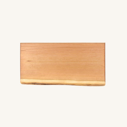 Small Live Edge Cherry Wood Serving Tray