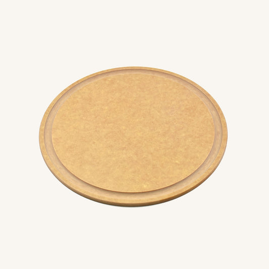 Dishwasher Safe Round Cutting Board with Juice Groove